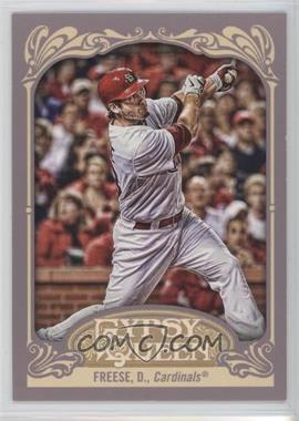 2012 Topps Gypsy Queen - [Base] #197.1 - David Freese (Batting)