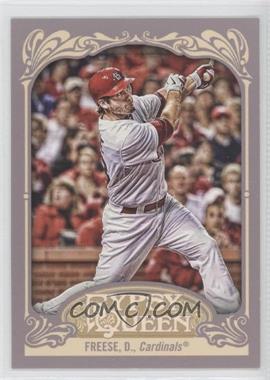 2012 Topps Gypsy Queen - [Base] #197.1 - David Freese (Batting)