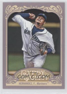 2012 Topps Gypsy Queen - [Base] #200.1 - Felix Hernandez (White)