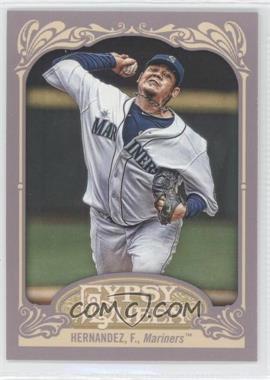 2012 Topps Gypsy Queen - [Base] #200.1 - Felix Hernandez (White)