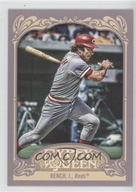 2012 Topps Gypsy Queen - [Base] #226.1 - Johnny Bench (One Hand on Bat)