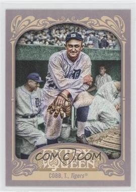 2012 Topps Gypsy Queen - [Base] #229.2 - Ty Cobb (Posing in Dugout)