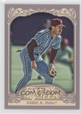 2012 Topps Gypsy Queen - [Base] #258.1 - Mike Schmidt (Blue Jersey)