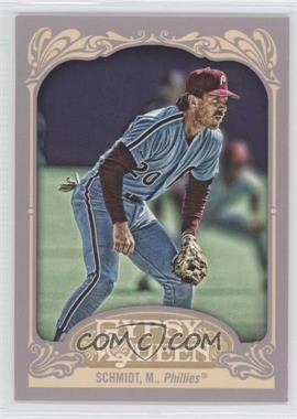 2012 Topps Gypsy Queen - [Base] #258.1 - Mike Schmidt (Blue Jersey)