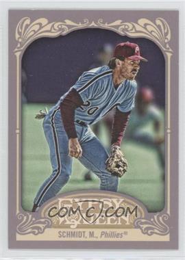 2012 Topps Gypsy Queen - [Base] #258.1 - Mike Schmidt (Blue Jersey)