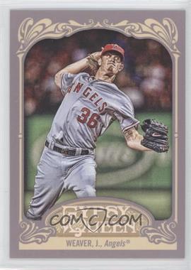 2012 Topps Gypsy Queen - [Base] #271.1 - Jered Weaver (Pitching)