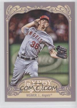 2012 Topps Gypsy Queen - [Base] #271.1 - Jered Weaver (Pitching)