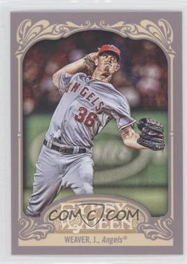 2012 Topps Gypsy Queen - [Base] #271.1 - Jered Weaver (Pitching)