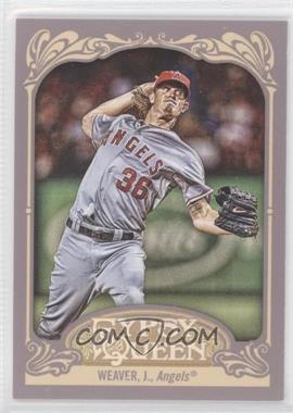 2012 Topps Gypsy Queen - [Base] #271.1 - Jered Weaver (Pitching)