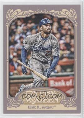 2012 Topps Gypsy Queen - [Base] #44.1 - Matt Kemp (No Hands on Bat)