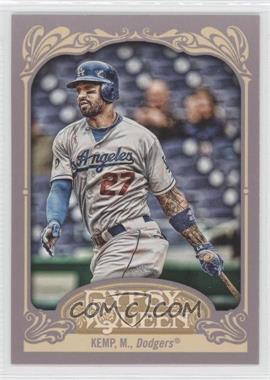 2012 Topps Gypsy Queen - [Base] #44.2 - Matt Kemp (One Hand on Bat)