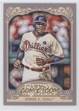 2012 Topps Gypsy Queen - [Base] #83.2 - Ryan Howard (Blue Helmet)