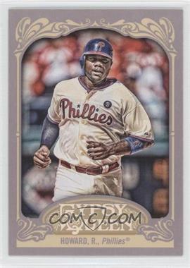 2012 Topps Gypsy Queen - [Base] #83.2 - Ryan Howard (Blue Helmet)