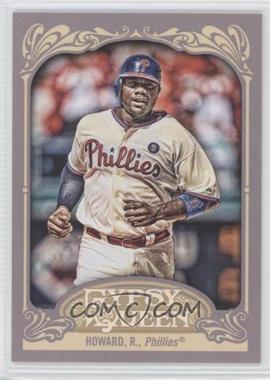 2012 Topps Gypsy Queen - [Base] #83.2 - Ryan Howard (Blue Helmet)