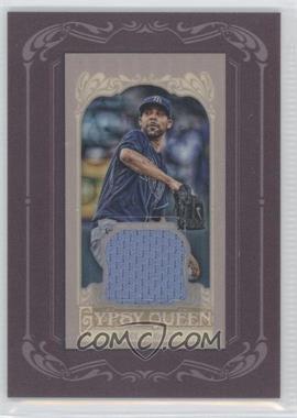 2012 Topps Gypsy Queen - Framed Mini Relic #GQMR-DPR - David Price