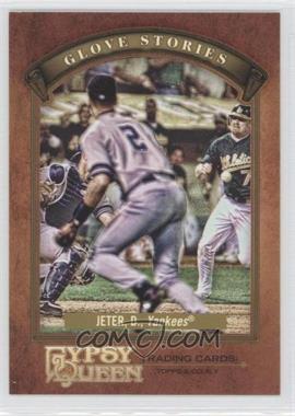 2012 Topps Gypsy Queen - Glove Stories #GS-DJ - Derek Jeter