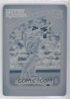 2012 Topps Gypsy Queen - Moonshots - Printing Plate Cyan #MS-AB - Albert Belle /1