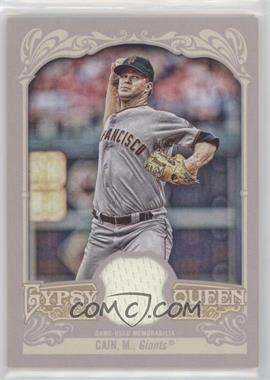 2012 Topps Gypsy Queen - Relics #GQR-MC - Matt Cain