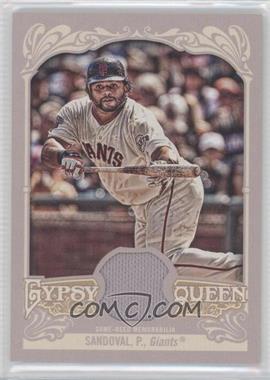 2012 Topps Gypsy Queen - Relics #GQR-PS - Pablo Sandoval