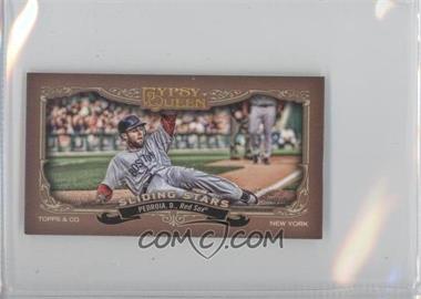 2012 Topps Gypsy Queen - Sliding Stars - Minis #SS-DP - Dustin Pedroia