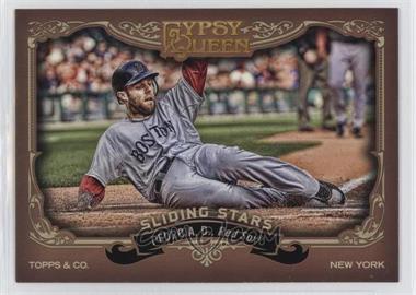 2012 Topps Gypsy Queen - Sliding Stars #SS-DP - Dustin Pedroia