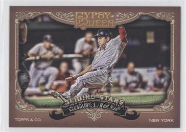 2012 Topps Gypsy Queen - Sliding Stars #SS-JE - Jacoby Ellsbury