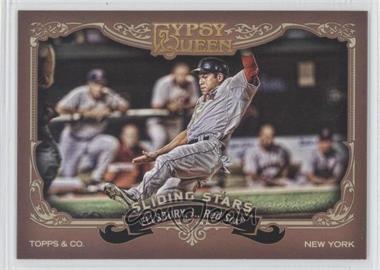 2012 Topps Gypsy Queen - Sliding Stars #SS-JE - Jacoby Ellsbury