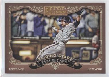 2012 Topps Gypsy Queen - Sliding Stars #SS-RB - Ryan Braun