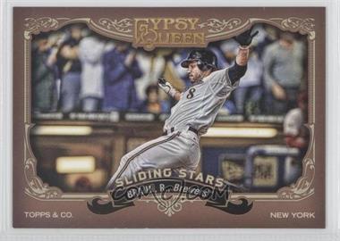 2012 Topps Gypsy Queen - Sliding Stars #SS-RB - Ryan Braun