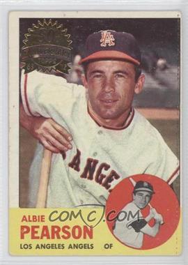 2012 Topps Heritage - 1963 Topps Buybacks #182 - Albie Pearson [Noted]