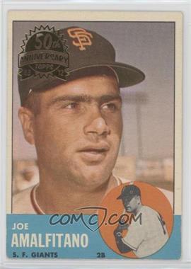 2012 Topps Heritage - 1963 Topps Buybacks #199 - Joe Amalfitano