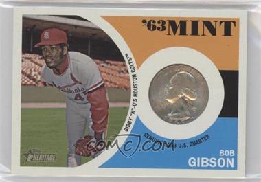 2012 Topps Heritage - '63 Mint #63BG - Bob Gibson