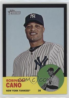 2012 Topps Heritage - [Base] - Black #HP10 - Robinson Cano