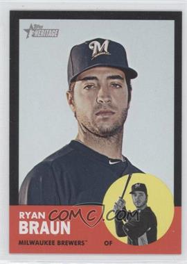 2012 Topps Heritage - [Base] - Black #HP2 - Ryan Braun