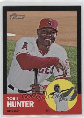 2012 Topps Heritage - [Base] - Black #HP34 - Torii Hunter