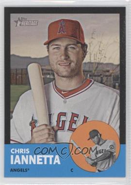 2012 Topps Heritage - [Base] - Black #HP39 - Chris Iannetta