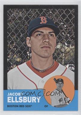 2012 Topps Heritage - [Base] - Black #HP4 - Jacoby Ellsbury