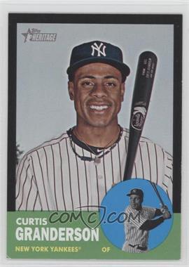 2012 Topps Heritage - [Base] - Black #HP7 - Curtis Granderson