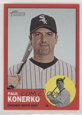 2012 Topps Heritage - [Base] #100.2 - Paul Konerko (Target Red)