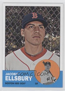 2012 Topps Heritage - [Base] #115.1 - Jacoby Ellsbury (Base)