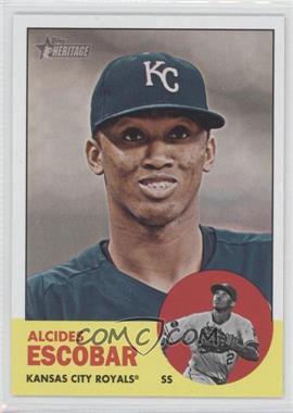 2012 Topps Heritage - [Base] #124 - Alcides Escobar