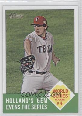 2012 Topps Heritage - [Base] #145 - Derek Holland