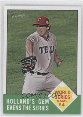 2012 Topps Heritage - [Base] #145 - Derek Holland