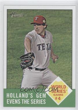 2012 Topps Heritage - [Base] #145 - Derek Holland