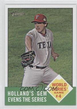 2012 Topps Heritage - [Base] #145 - Derek Holland