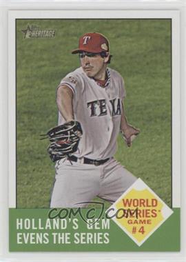 2012 Topps Heritage - [Base] #145 - Derek Holland