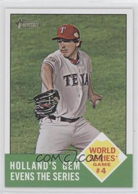 2012 Topps Heritage - [Base] #145 - Derek Holland