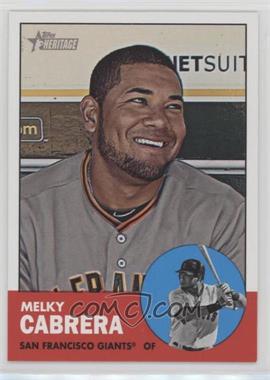 2012 Topps Heritage - [Base] #157 - Melky Cabrera