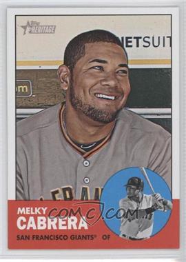 2012 Topps Heritage - [Base] #157 - Melky Cabrera