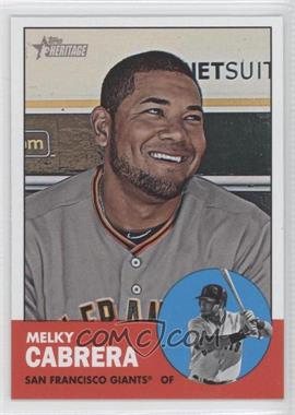 2012 Topps Heritage - [Base] #157 - Melky Cabrera